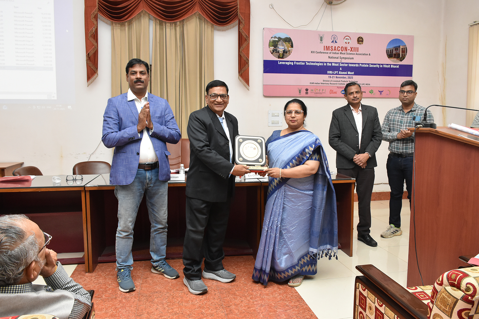 Glimpses of IMSACON-XIII at Izatnagar, U.P.