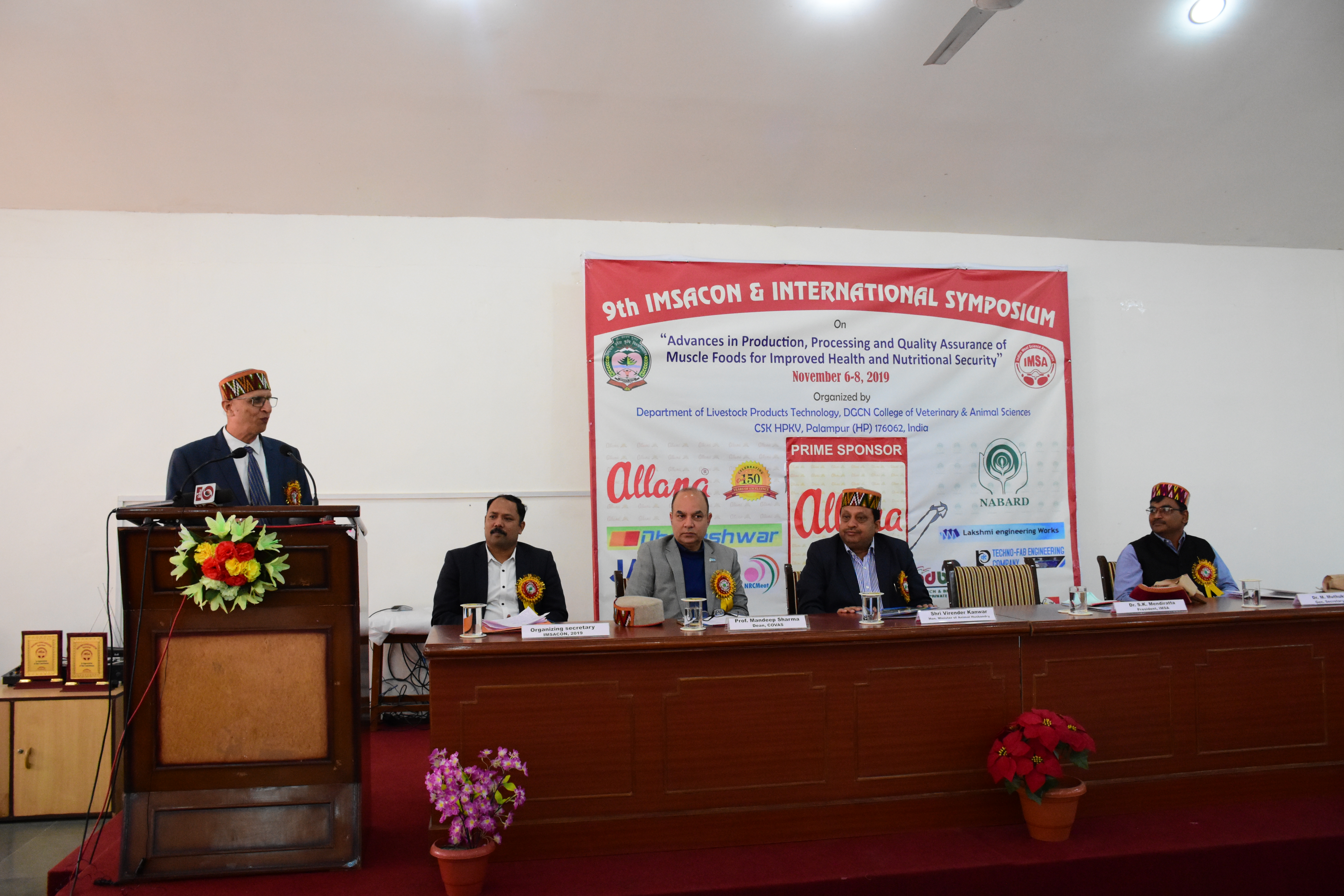 Glimpses of IMSACON-IX at Palampur, Himachal Pradesh, India