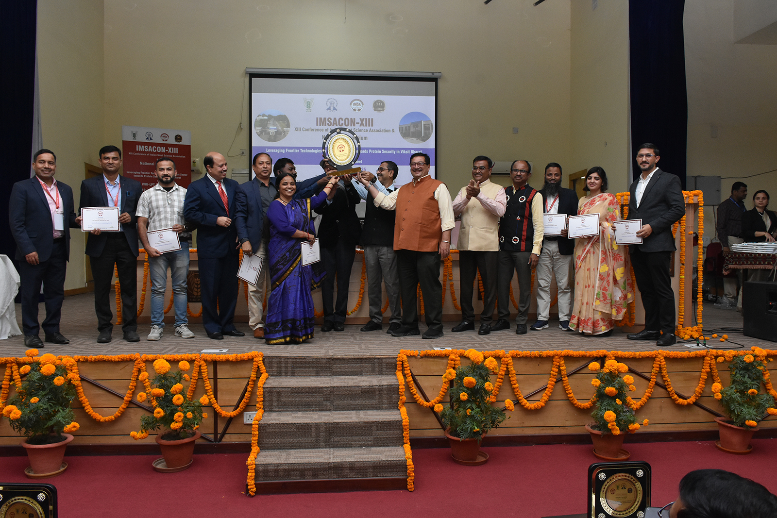 Glimpses of IMSACON-XIII at Izatnagar, U.P.